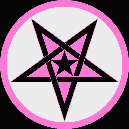 Pretty Pink Pentagram